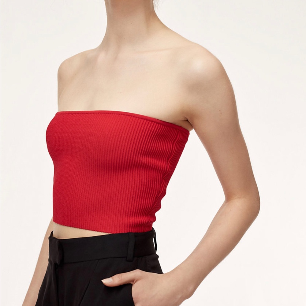 Babaton Essamba Knit Tube Top
